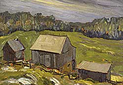 #514 ~ Nickle - Barns Near Parry Sound, Ont.