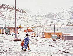 #464 ~ Noeh - The First Snow in Arctic Bay  #16/100