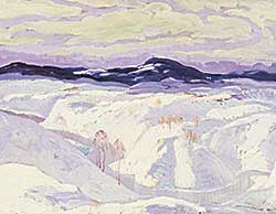 #237 ~ Norwell - Untitled - Winter Landscape