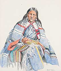 #478 ~ Nickol - Young Kiowa Woman