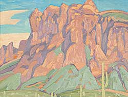 #67 ~ Kerr - West Wall, Superstition Mountains