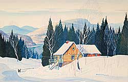 #488 ~ Norwell - Untitled - Laurentian Winter