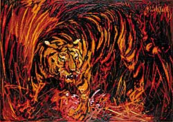 #537 ~ Wohlfarth - Untitled - The Tiger