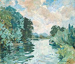 #862 ~ Wesson - Untitled - Countryside River