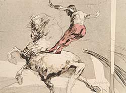 #193 ~ Weisbuch - Untitled - Horse and Acrobat  #204/250