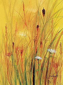#1186 ~ Pigott - Untitled - Autumnal Reeds