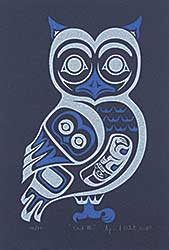 #2321 ~ White - Owl III  #58/75