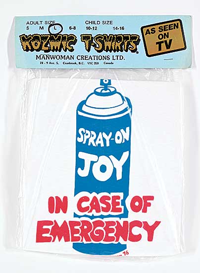 #247 ~ ManWoman - Spray-On Joy: In Case of Emergency