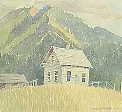 #2234 ~ Hicklin - Untitled - Cabin in the Hills