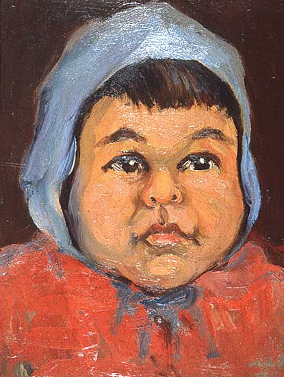 #84 ~ Thornton - Untitled - Indian Baby