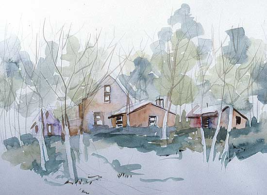 #135 ~ Mitchell - Untitled - Landscape