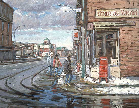 #146 ~ Del Signore - Rue Ontario et St. Christophe, Montreal, 1984