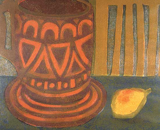 #212 ~ Snow - Still Life with Pear  #4/20
