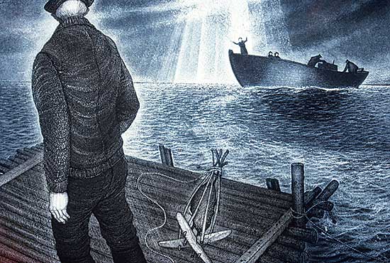#246 ~ Blackwood - Molly Glover Leaving Bragg's Island  #13/50