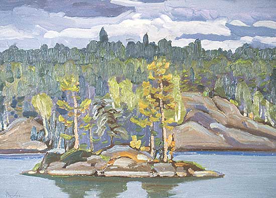 #267 ~ Kerr - Rain, Dogtooth Lake, Ontario