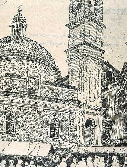 #321 ~ Nicoll - Church of San Lorenzo, Chappelle Medici, Firenze, June 27, 1959