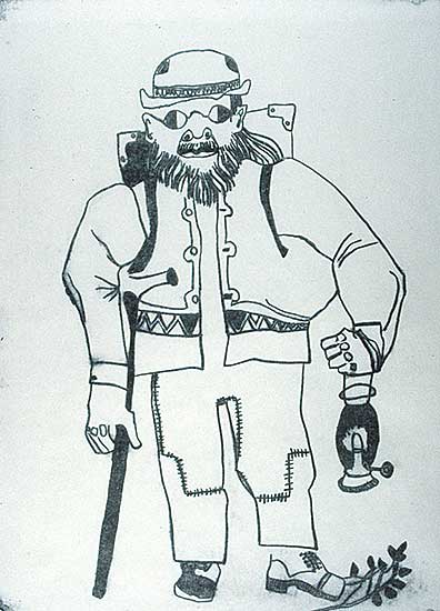 #332 ~ Bates - Beggar 3  #3/10 Artist's Proof
