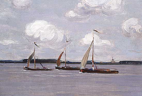 #336 ~ Gagnon - L'Embou Chure du Rhin - Hollande, 1929