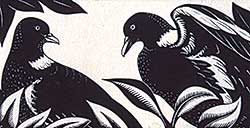 #15 ~ Gibbings - Untitled - Two Doves
