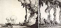 #73 ~ Whydale - Lot of two etchings