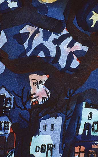 #28 ~ Mitchell - Untitled - Night Scene