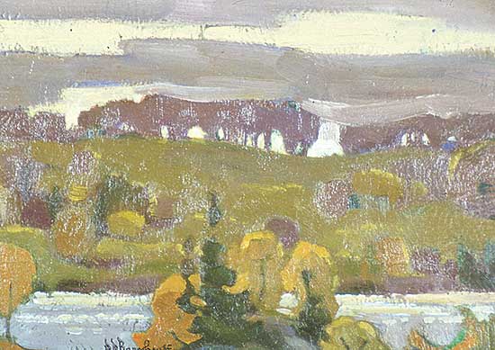 #34 ~ Barnhouse - Untitled - Autumn Landscape