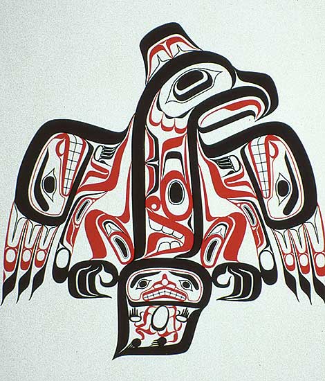 #43 ~ Reid - Haida Eagle - Gut  #154/195