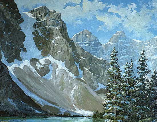 #65 ~ Brown - Moraine Lake