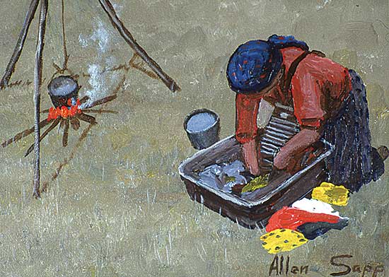 #120 ~ Sapp - Esquoio Washing Clothes