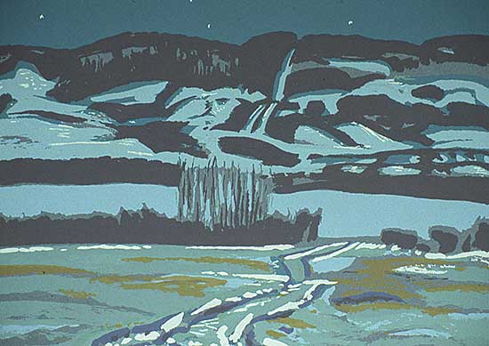 #128 ~ Kerr - Turner Valley Nocturne  #A.P.