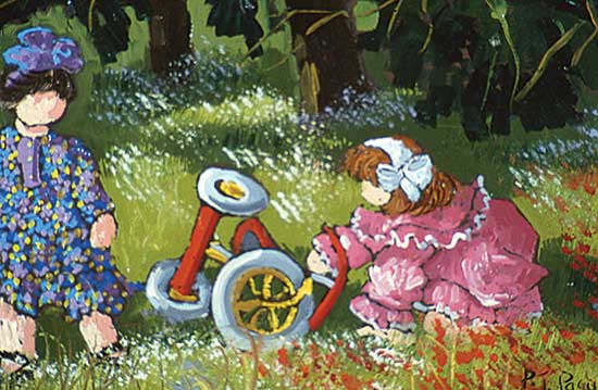 #141 ~ Paquin - La Bicyclette Renversie