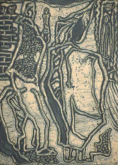 #313 ~ Bieler - Procession a Caughnawaga  #4/10