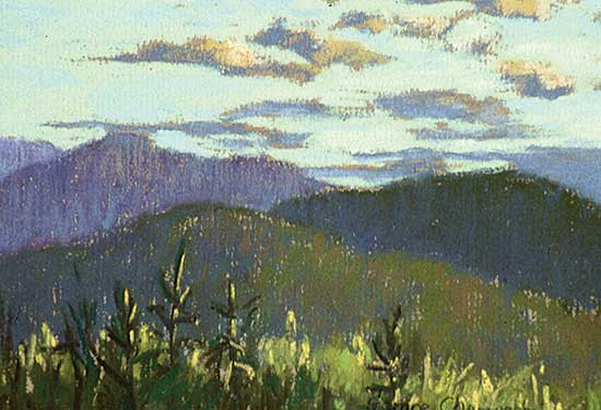 #320 ~ Champagne - Sunrise, Charlevoix Country