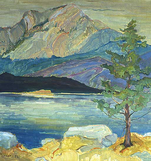 #321 ~ Parsons - Untitled - Mountain Landscape