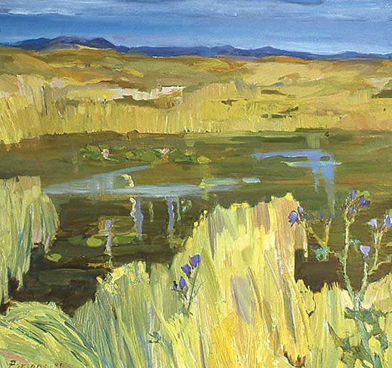 #322 ~ Parsons - Untitled - Foothill Landscape
