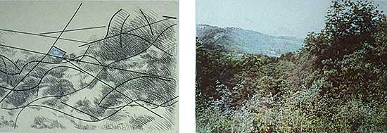 #324 ~ Baillies - Tuscan Landscape - Two View Points, One Focal Point  #2/8