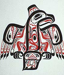 #43 ~ Reid - Haida Eagle - Gut  #154/195
