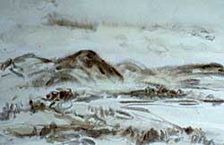 #134 ~ Washburn - Foothills Mist - Alberta Landscape