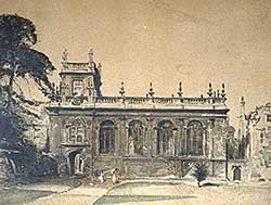 #265 ~ Nicholson - The Chapel at Trinity College Oxford  #113