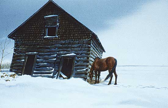 #63 ~ Gibbs - Winter Grazing