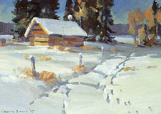 #53 ~ Evans - Heavy Snowfall, Stoney Plain