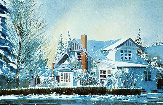 #66 ~ Giesen - Blue Morning House