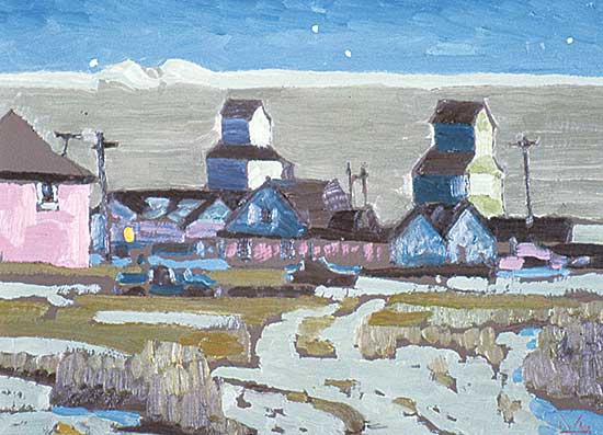 #84 ~ Kerr - Night, Aldersyde, Alta.