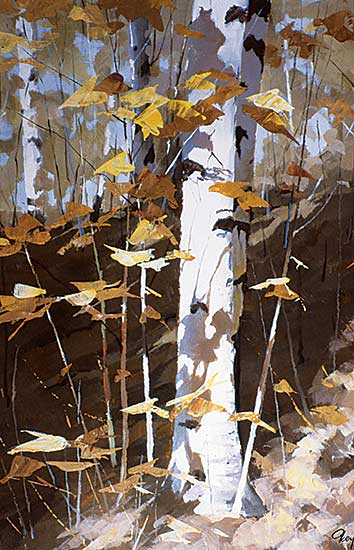 #130 ~ Okey - Hillside Birches