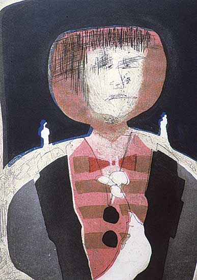 #173 ~ Sawai - Portrait of Artist in His New Gold Vest  #8/30