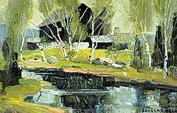 #47 ~ Elliott - Untitled - Wooded Landscape #47 ~ Elliott - Untitled - Wooded Landscape