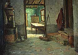 #179 ~ School - Untitled - Interior of a House