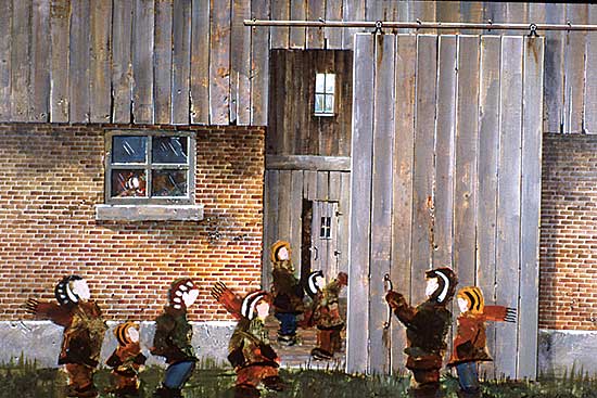 #32 ~ Brown - Into the Barn