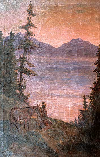#110 ~ Innes - Untitled - Indian and Sunset