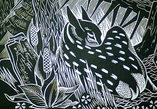 #129 ~ Kerr - Afternoon of the Fawn  #24/100